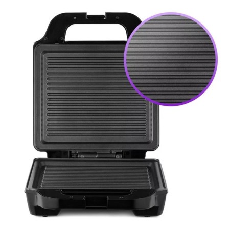 KitFort CT-3663, 1400 W sandwich, anti-stick coating, black-3