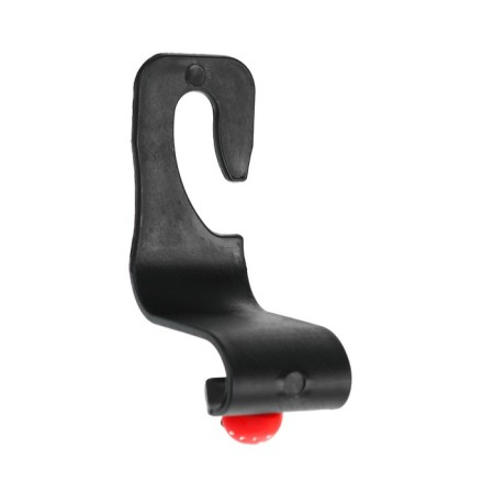 Hook on the headrest "strawberries", black-2