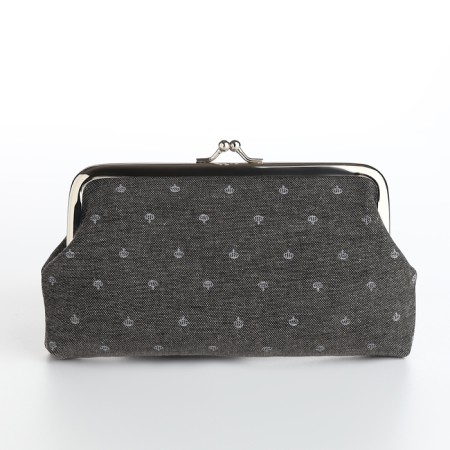 Cosmetic bag -Fermoar Crown, 18*1.5*10.5cm, farmar department, gray-1