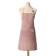 Apron of the Dolyana with a pocket, central red, 70*65 ± 4cm, 100% HL, Rogozhka