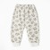 Pants children, gray/bears, height 62 cm