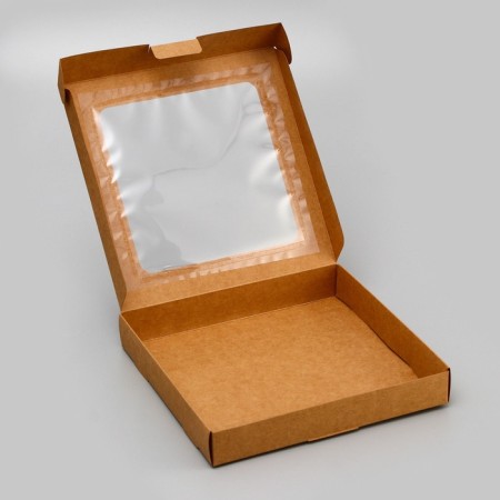 Self -assembly box, craft, 19 x 19 x 3 cm-3