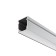 Aluminum profile of the Led Strip Alm-2020-S-2M, 200x2x2 cm, silver color