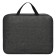 Folder with A4 handles, 350 x 270 x 60 mm, textile, premium office PDM-111 "Graphite"