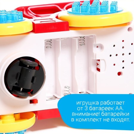 Musical toy "Funny train", sound, light-5