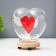 Narrh Naughter "Heart" LED from batteries 3xlr44 13x7.2x12 cm Risalux