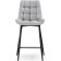 Haroral Alst Metal/velor, black/light gray 50x58x99 cm