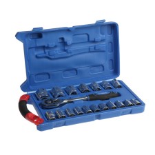 A set of tools in the case of the tundra, automobile, 1/2 