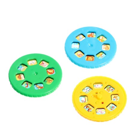Projector "Funny beasts", light, green color-4