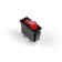 Button - switch, rectangular, with backlight
