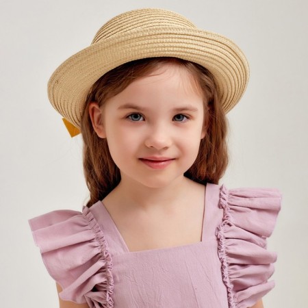 Hat for the girl Minaku, col. Beige, river 54-1