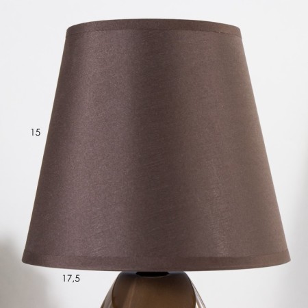 Gino table lamp E14 40W Chocolate 18x18x29 cm Risalux-4