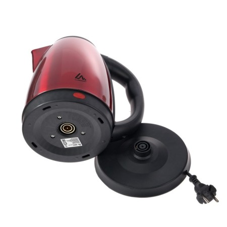 Electric kettle Luazon LSK-1804, metal, 1.8 l, 1500 watts, red-6
