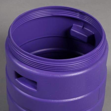 Food barrel, 24 l, neck 27 cm, with a lid, color mix-3