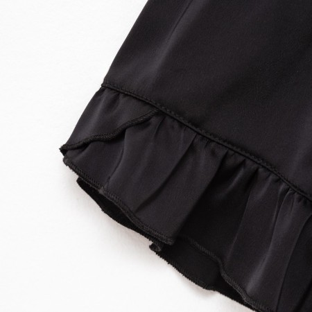 Women's pajamas (T-shirt, shorts) minku: Light touch color Black, rr 48-9