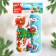 Maxi - puzzles toy for playing in the bath "New Year's Fun", 6 details, EVA
