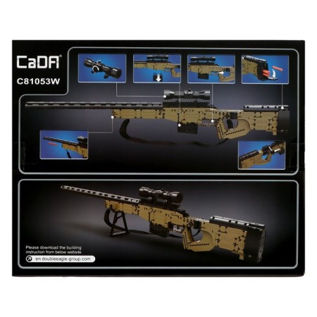 The designer techno "sniper rifle", shoots, 978 details-10
