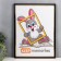 Photo frame plastic 30x40 cm black (589)