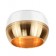 Lamp 1x15W GX53 9x9x5 cm, white/gold
