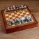Chess souvenir "sea stories", h king-8 cm, pawns-6 cm, 36 x 36 cm