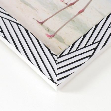 Photo frame plastic 15x20 cm "Black lines on white" 23.5x18.5 cm-2