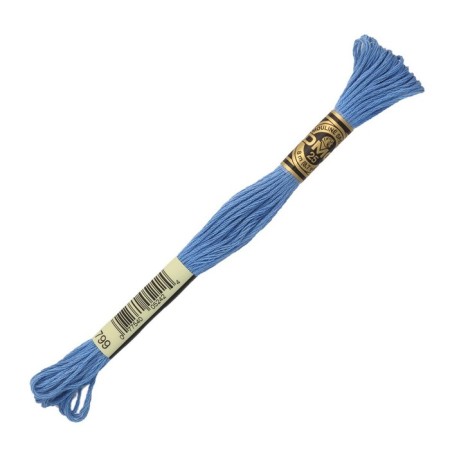 The threads of the DMC 117 (799), 12 pcs. packaged