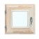 Window, 30 × 30cm, double needles