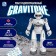 Robot Radio -controlled IQ Bot Gravitone, Russian voicing, gray color