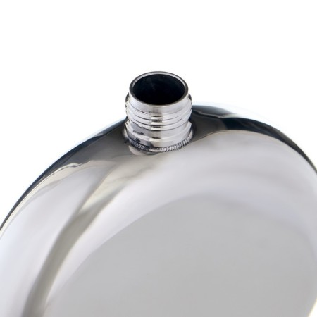 Alcohol flask, stainless steel, round, gift, army, 150 ml-2