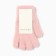 Minaku gloves, pink color, 21 cm