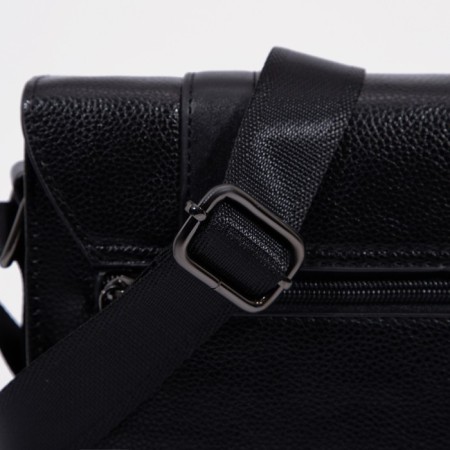 Male bag, black color-4
