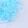 Field for decor with beads, length - 4.8 m, blue color