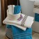 Trick Love Life "Adagio" 50x90 cm, white, 100% HL, 450 g/m2