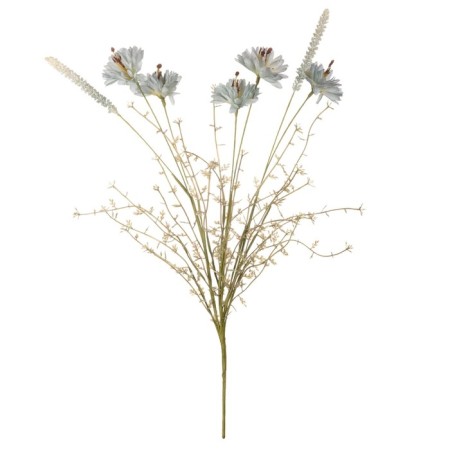 Artificial flower "Field cornflower", height 55 cm, blue color