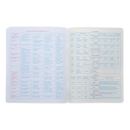 A notebook “Neon stories”, 48 sheets in a cage, “Geography”, cover coated cardboard, VD-clus, Neon, OFSET block-4