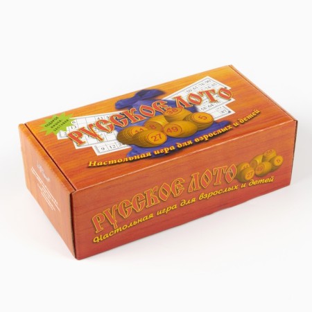 Lotto Russian, wooden, board game "My family", with barrels-4
