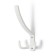 Hook furniture tundra TKT001, three -rod, white