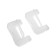 Czech capture straps, white, set 2 pcs