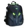 School backpack 38 x 30 x 16 cm, ergonomic back, Stavia "cyber", black