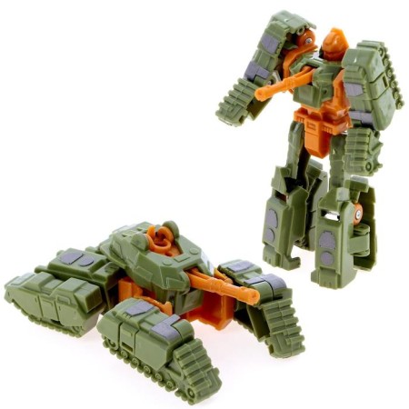 Set of robots "military detachment", transformed, mix-4