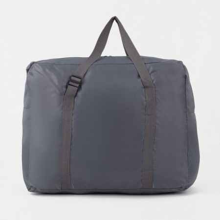 Board Road on a zipper, folding in a cosmetic bag, outer pocket, gray/pink color-2