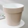 Kashpo for flowers with an insert "Porto", 9 l, pearl color