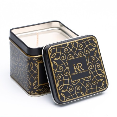 Aromatic candles in the tin bank "Lundy"-1