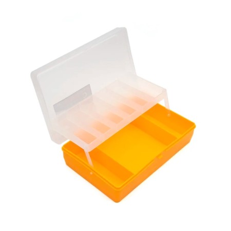Box of the trackers for small things, Bol., With lifting shelves, 235*150*65 mm-4
