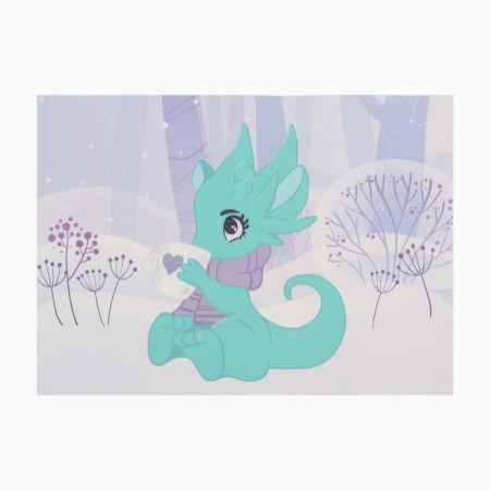 New Year's napkin on the table "Drafon", 40x29cm-1