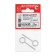 Shurup-ring Stroybat, white zinc, 4x50 mm, 2 pcs