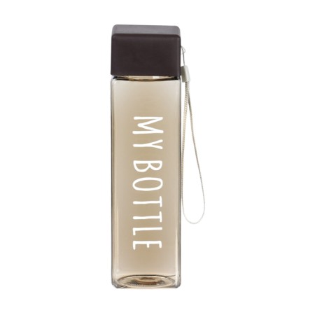 Water bottle, 450 ml, My Bottle, 20 x 5.5 cm, brown