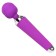 Massage vibrator, 16 modes, 20 x 4 cm, purple