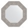 Mirror in the baguette frame, silver minting 90 mm, 56.6x56.6 cm