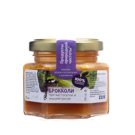 Balm honey-groaning naturonic broccoli for mastopathy and endometriosis, 100 g-1